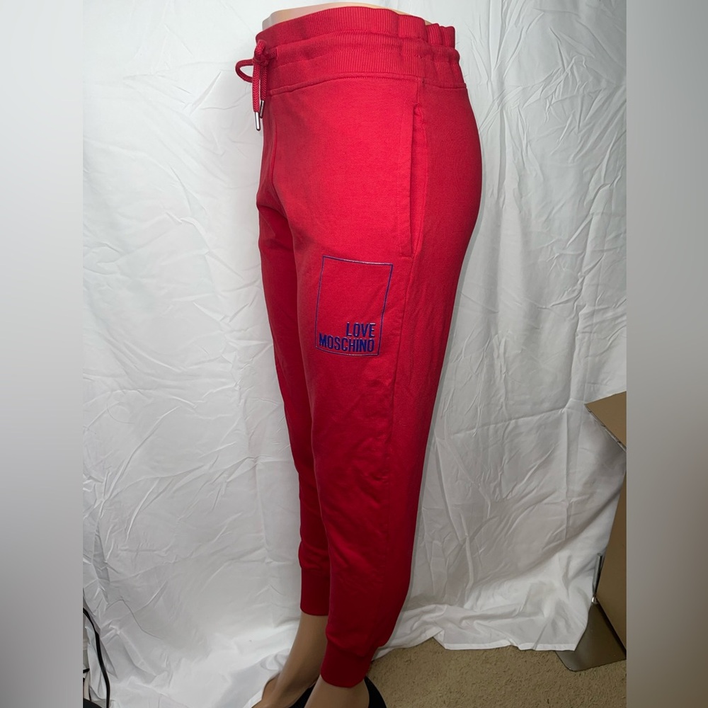 Love Moschino Vibrant Red Pants